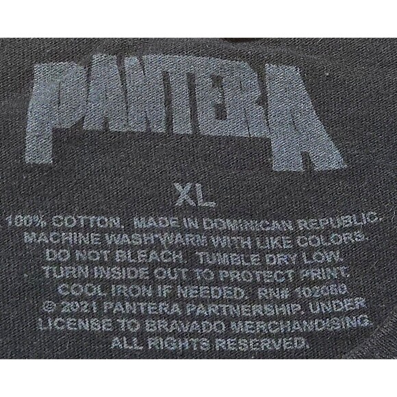 PANTERA Shirt VTG Album Cover Collage 1990-2000 XL CFH Vulgar Beyond Trendkill - Picture 4 of 6